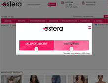 Tablet Screenshot of estera-style.pl